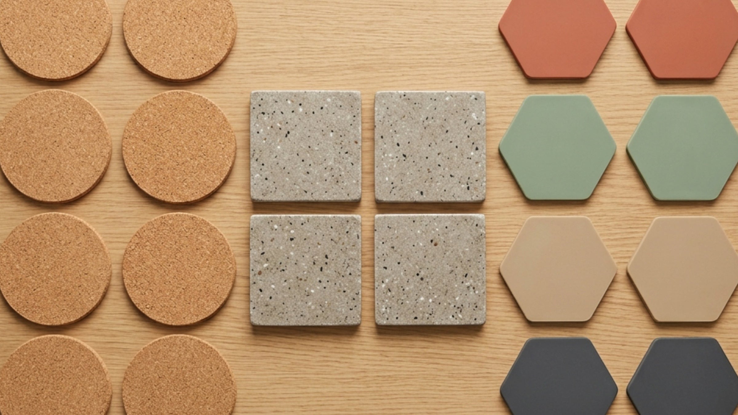Plvt Minimalist Drink Coasters